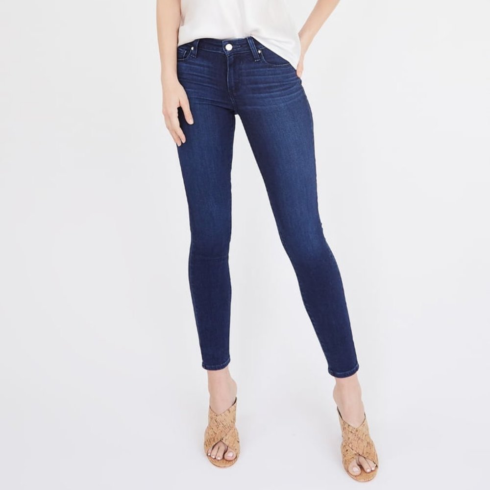 PAIGE Verdugo Ankle Skinny Jeans